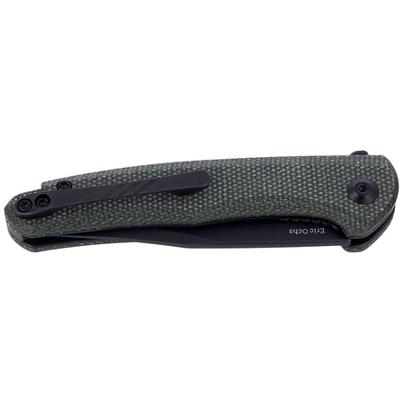 Nóż CIVIVI Mini Sandbar Green Micarta, Black Stonewashed by Eric Ochs (C20011-3)
