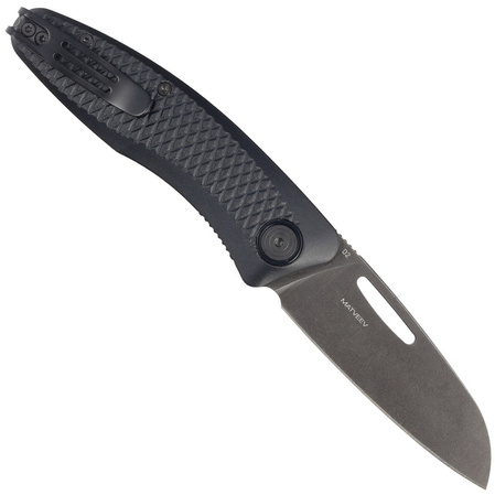 BlackFox Feresa BlackAluminium, Black Stone Washed D2 by Grigorii Matveev knife (BF-762 BB)