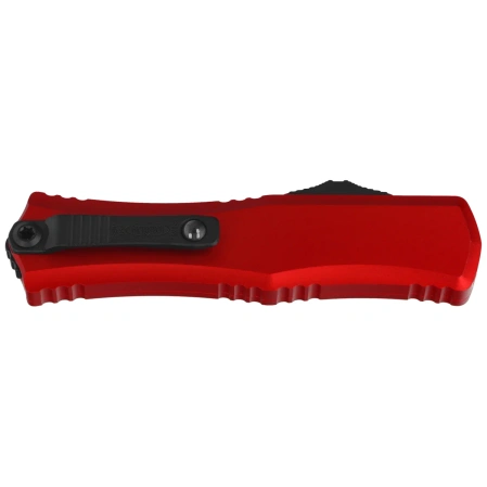 Microtech Hera II Mini D/E Red Aluminium, Black M390MK by Tony Marfione (1702M-1RD)