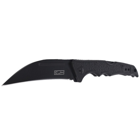 Herbertz CJH Black Aluminum Knife, Black 420 (44001)