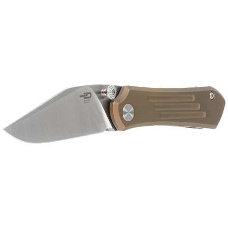 Bestech Icarus Knife Bronze Stonewashed Titanium, Satin M390 by Nick Rogers (BT2302F)