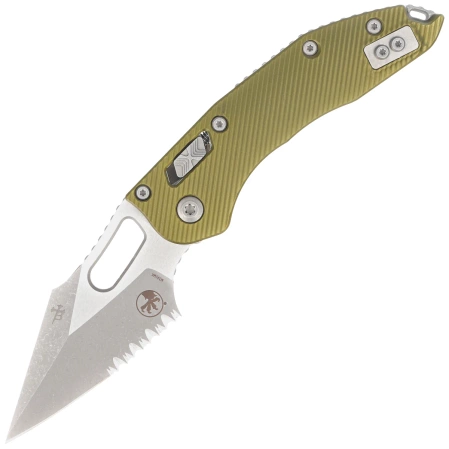 Nóż składany Microtech Stitch Ram-Lok S/E OD Green Fluted Aluminium, Apocalyptic P/S M390MK by Borka Blades and Tony Marfione (169RL-11APFLOD)