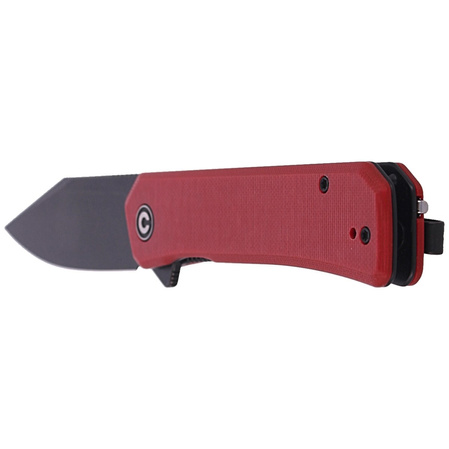 CIVIVI Knife Relic Burgundy G10, Black Stonewashed Nitro-V (C20077B-2)
