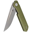 Bestechman Knife Dundee OD Green G10, Stonewash  / Satin D2 by Ostap Hel (BMK01B)