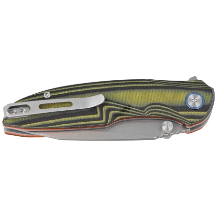 Remette RT-Cool Whale Knife Black / Green G10, Sandblasted 14C28N (RTCL-G1)