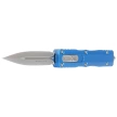 Microtech Dirac D/E Blue Aluminum OTF Knife, Apocalyptic M390 by Tony Marfione (225-10APBL)