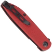 Sencut Bocll II Burgundy G10, Black Stonewashed D2 by Brad Zinker knife (S22019-3)