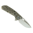 Nóż składany Reate TX228 LE No 017/100 Dark Bead Blasted Titanium, Dark Bead Blasted Titanium Clip, Satin M390 (TX228 TDBB.TDBB.SAT)