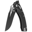 Microtech Amphibian Ram-Lok S/E Knife Black Fluted Aluminum, Black M390MK by Tony Marfione (137RL-1FL)