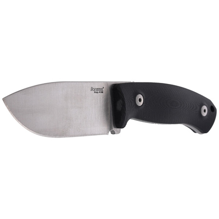 LionSteel Bushcraft G10 Black, Satin Blade M390 by Molletta (M2M GBK)