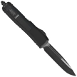 Microtech UTX-85 S/E OTF Knife Black Aluminum, Black M390 (231-1T)