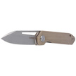 Nóż składany Kubey Royal Tan G10, Beadblasted D2 by Colin Maisonpierre (KU321D)