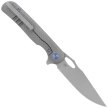 Nóż składany Kubey KB Knives Hydro Grey Titanium, Stonewashed M390 by Mark Perez (KB323A)
