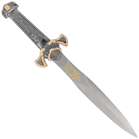 Decor Habitat Aztec Dagger Silver ABS, Satin (10067)