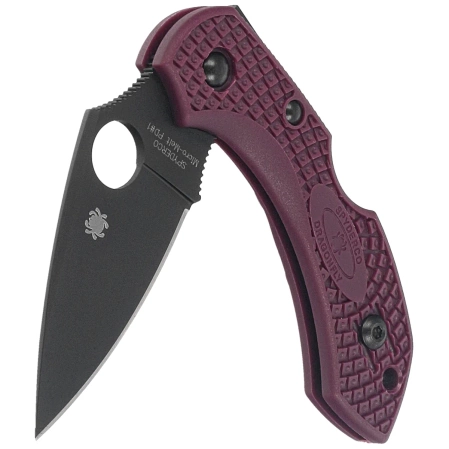 Nóż składany Spyderco DragonFly 2 Sprint Run Burgundy FRN, TiCN Micro-Melt PD#1 by Sal Glesser (C28BGBK2)