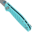 Bestechman Goodboy Jr. Knife Light Blue G10, Satin/Stonewashed D2 by Keanu Alfaro (BMK10B)