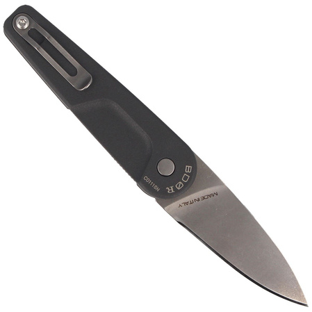 Nóż składany Extrema Ratio BDØ R Wolf Grey Nylon, Stone Washed N690 (04.1000.0459/WG)
