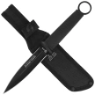 K25 Botero Dagger Black Rubber, Black Titanium 7Cr17Mov (31892)