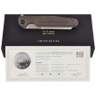 Nóż składany WE Knife Reiver LE No 223/260 Bronze Titanium, Silver Bead Blasted CPM S35VN (WE16020-3)