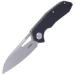Nóż Kubey Knife New Vagrant Black G10, Sandblast AUS-10 (KU291A)