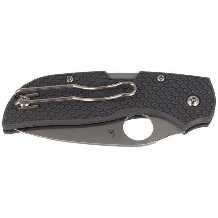 Spyderco Chaparral Gray FRN PlainEdge Knife (C152PGY)