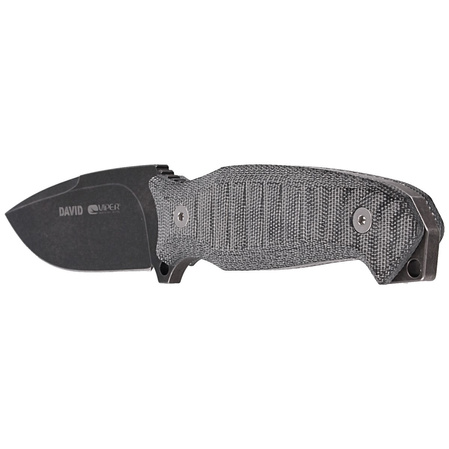 Nóż Viper David Evolution Black Canvas Micarta, DSW by Rumici (VT4002ECB)