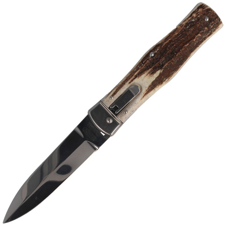 Mikov Predator Deer Stag Automatic Knife (241-NP-1/KP)