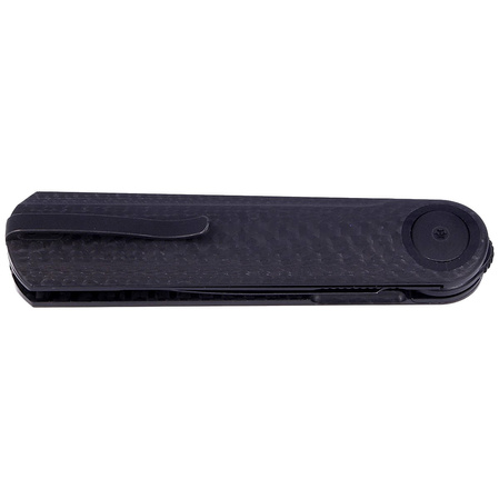 Nóż WE Knife Eidolon Dagger Twill Carbon Fiber, Black Stonewashed by Justin Lundquist (WE19074B-C)