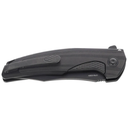 Nóż składany Reate Jack Jr. Black Aluminium, Black DLC S30V (Jack Jr. BKAL DLC BKAL)