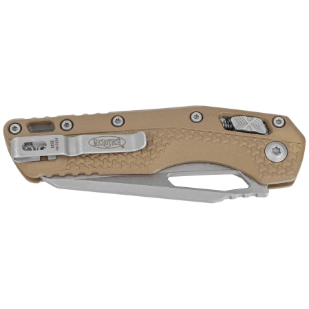Nóż składany Microtech MSI S/E Dark Earth Polymer, Apocalyptic M390MK by Tony Marfione (210T-10APPMDE)