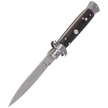 Nóż sprężynowy Frank Beltrame Stiletto Ebony 23cm (FB 23/84)