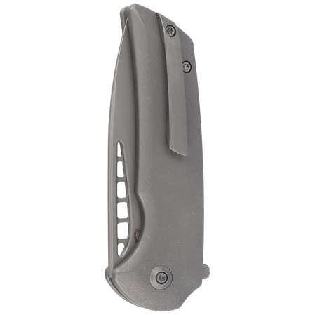 Nóż składany WE Knife Mini Malice Gray Titanium, Gray Stonewash CPM 20CV by Ferrum Forge (WE054BL-2)