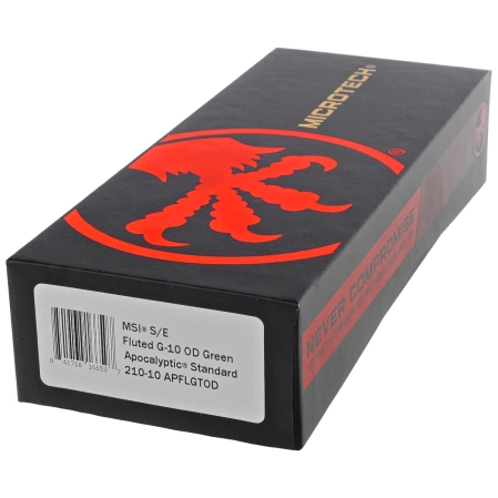 Microtech MSI S/E Ram-Lok OD Green Fluted G10, Apocalyptic M390MK by Tony Marfione (210-10APFLGTOD)