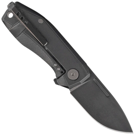 Nóż składany LionSteel Nano Nebula Fat Carbon, Old Black MagnaCut (NA01 NB)