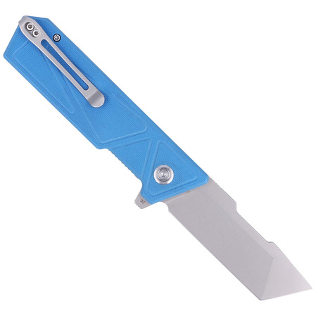 Nóż składany Kubey Avenger Outdoor Blue G10, Bead Blasted D2 (KU104C)