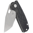 FOX Core Tanto Black FRN, Acid Stone Washed N690Co by Jesper Voxnæs knife (FX-612 BS)