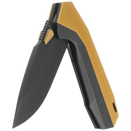 Remette RT-WK1-G Disassemble Knife Golden/Black DLC Titanium, DLC M390