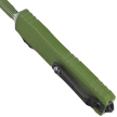 Nóż automatyczny OTF Microtech Ultratech Gen III ZBP D/E Green Cerakote Aluminium, Green Cerakote M390MK by Tony Marfione (1122-1GR-C20Z4)