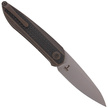 Nóż składany WE Knife Black Void Opus Bronze Titanium / Carbon Fiber, Stonewashed CPM 20CV by Justin Lundquist (2010A)