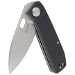 Nóż Kubey Knife Hyde, Black G10, Sand Blasted 14C28N by Colin Maisonpierre (KU2104A)