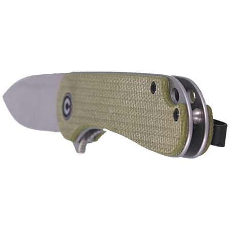 Nóż CIVIVI Elementum Flipper Olive Micarta, Satin Finish (C907S)