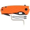 Nóż składany Fox Core Hunter Orange FRN, Black Idroglider Becut by Jesper Voxnæs (FX-624 OR)