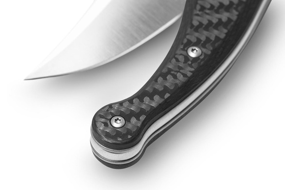 Nóż LionSteel Gitano Carbon Fibre, Satin Blade (GT01 CF)