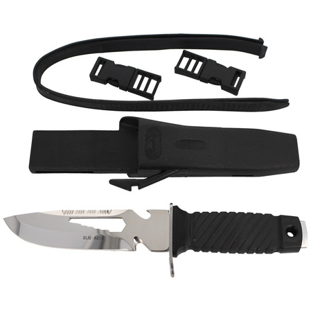 MAC Coltellerie diving knife 150mm (SQUALO 15 M GG BLACK)
