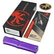 Microtech Combat Troodon Gen III S/E Purple Aluminum, Apocalyptic M390MK by Tony Marfione (1143-10APPU)
