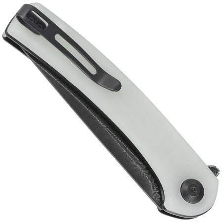 Nóż składany Civivi Mini Asticus Natural G10, Black Hand Rubbed Damascus (C19026B-DS1)