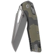 Microtech MSI S/E Ram-Lok Olive Camo Tri-Grip Polymer, Apocalyptic M390MK by Tony Marfione (210T-10APPMOC)