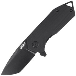 Kubey Campe KU203J Knife Black G10, Dark Stonewashed D2