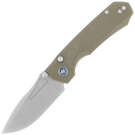 Nóż składany Remette Rhino Green G10, Stonewashed D2 (RNDG2)