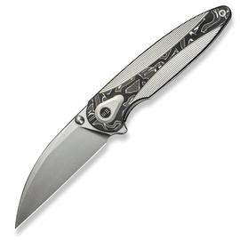 WE Knife Zenthra Titanium/Aluminium Foil Carbon, Satin M390 (WE24021C-4)